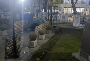 Acampe policial
